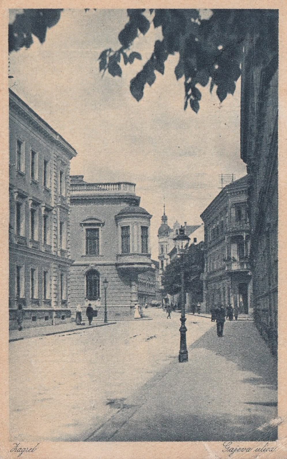 Gajeva ulica 1920-ih godina